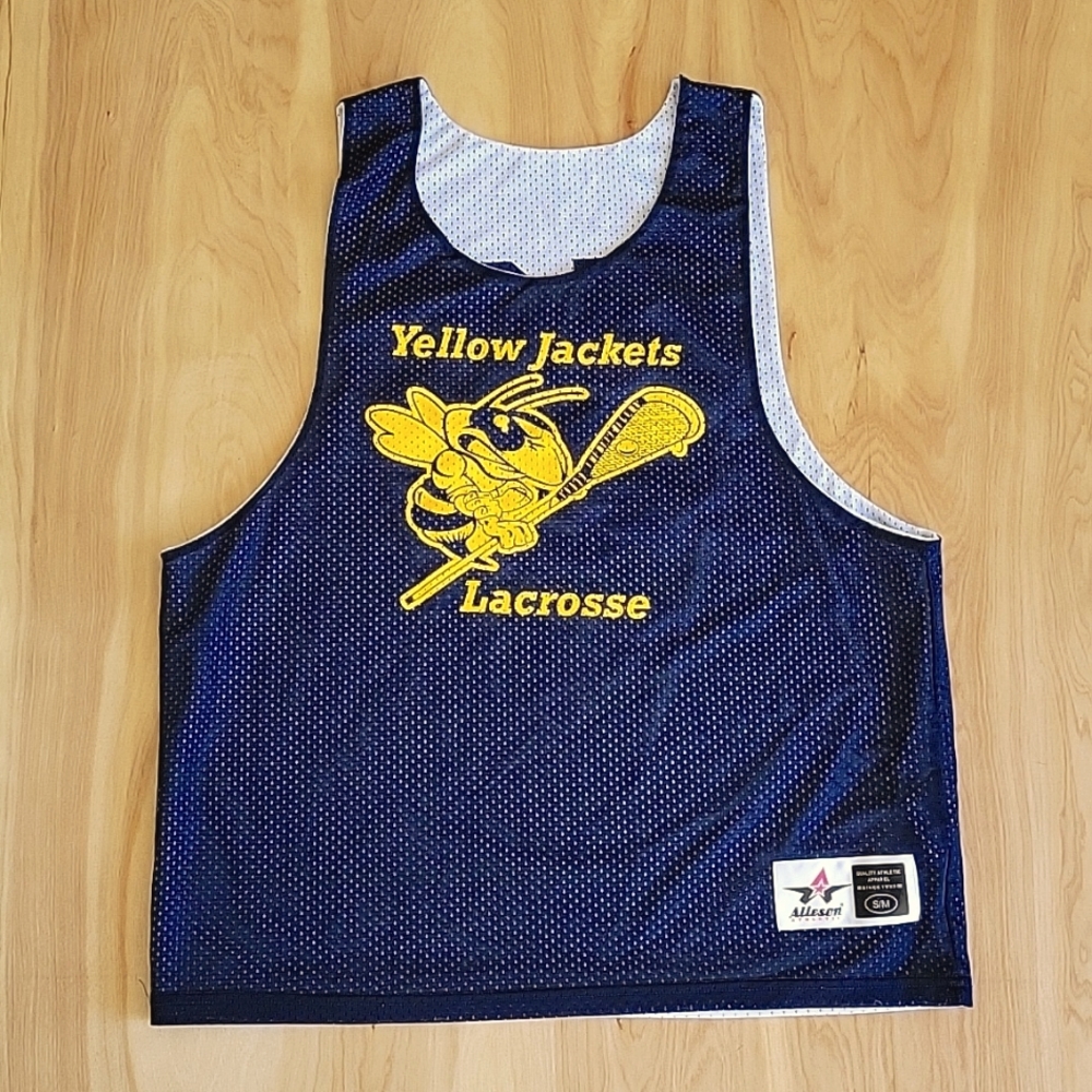 Alleson Lacrosse Practice Pinnie Yellow Jackets